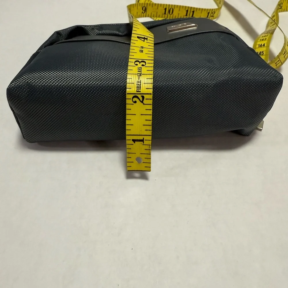 Tumi Gray Toiletry Bag Reusable Travel